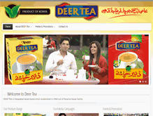 Tablet Screenshot of deertea.com